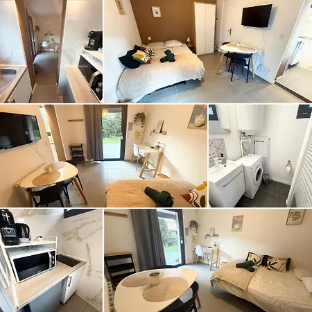 Le Pavillon Cosy & Terrasse Proche Bordeaux Апартаменты Таланс