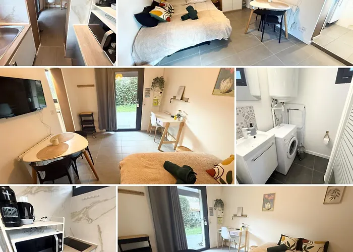Le Pavillon Cosy & Terrasse Proche Bordeaux Апартаменты Таланс